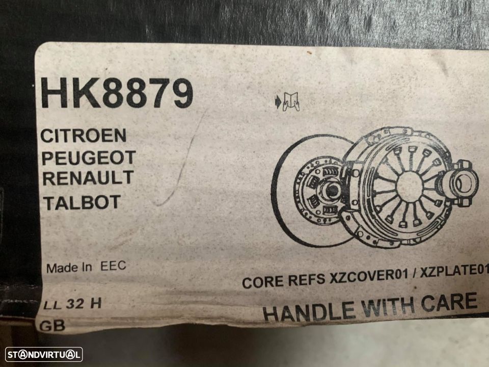 Kit embraiagem Citroen BX C15 Peugeot 104 205  Renault 14 - 2