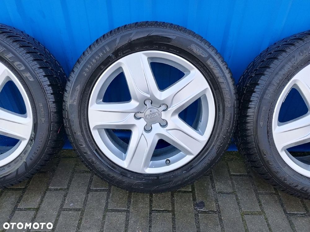 AUDI A6 C7 ALLROAD KOLA FELGI ALUFELGI OPONY ZIMA 235/55R18 SUPER STAN - 4