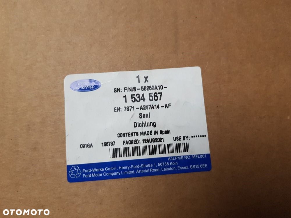 FABRYCZNIE NOWA ORYGINALNA USZCZELKA DRZWI TYLNYCH PRAWYCH FORD MONDEO KOMBI MK4 IV 4 08-15 1534567 - 3