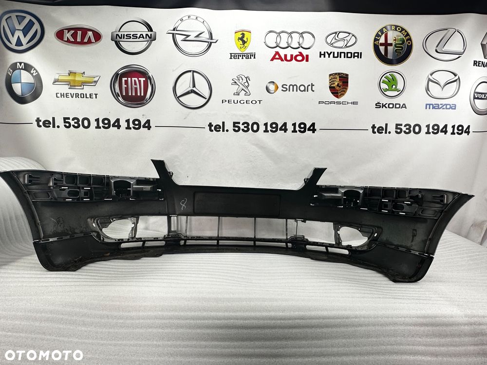 VW PASSAT B5 LIFT 00-05 ZDERZAK PRZEDNI PRZÓD KOLOR: SREBRNY  nr aukcji nz45 - 15