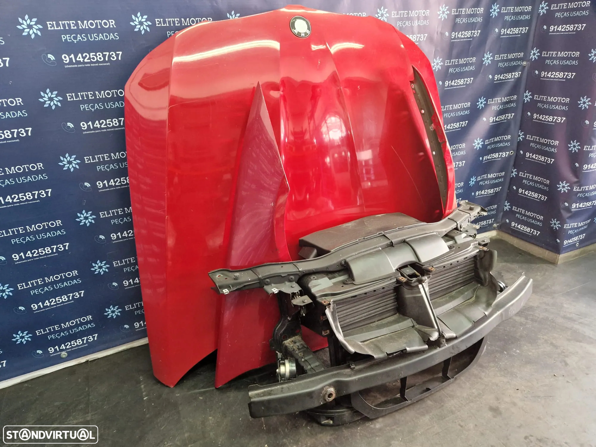 Frente completa usada BMW E90 E91 LCI 320D capot parachoques guardalamas oticas radiador 318d - 7