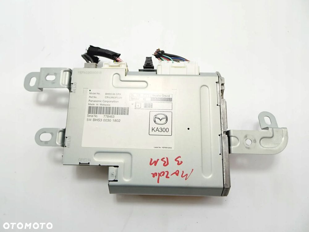wzmacniacz audio mazda 3 iii bm 13-18r., - 1