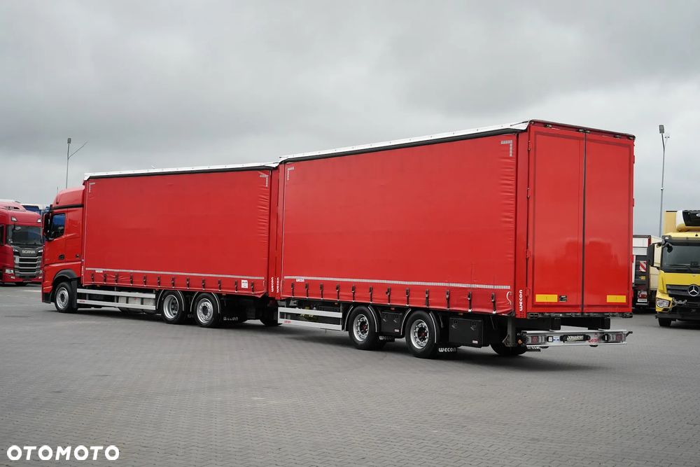 Mercedes-Benz ACTROS / 2548 / ACC / E 6 / ZESTAW PRZEJAZDOWY 120 M3 / OŚ SKRĘTNA - 6