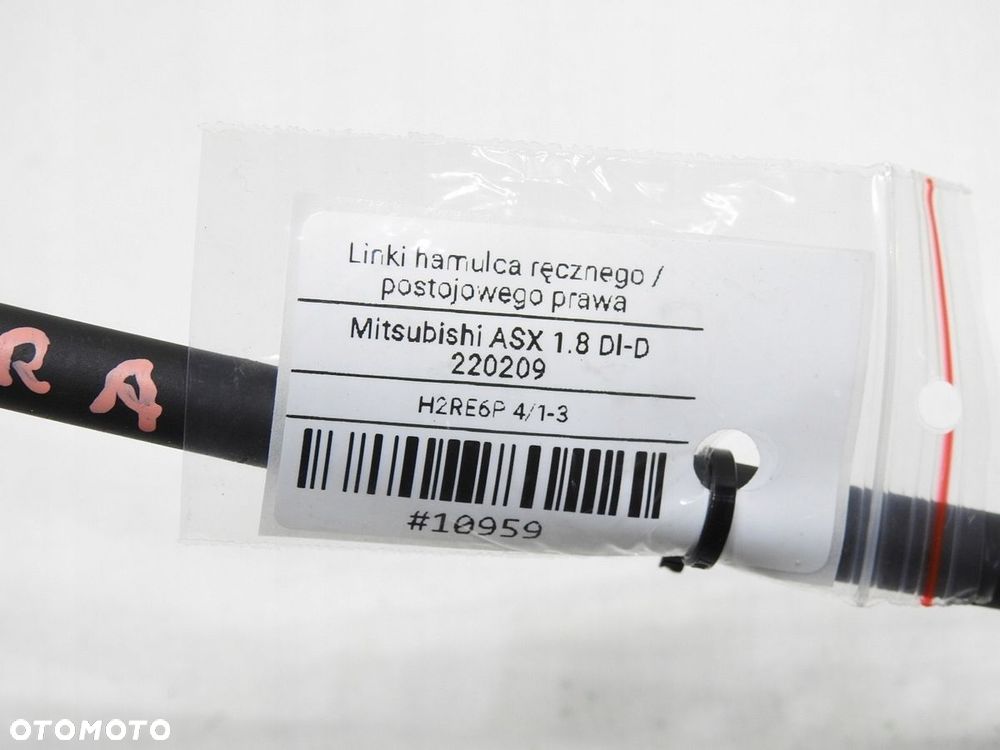LINKA RĘCZNEGO PRAWA MITSUBISHI ASX 1.8 DID - 6