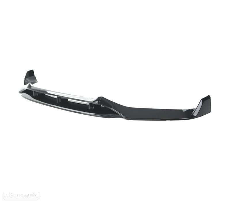 SPOILER LIP PARA BMW X5 F15 12-18 LOOK M PERFORMANCE PRETO BRILHANTE - 4