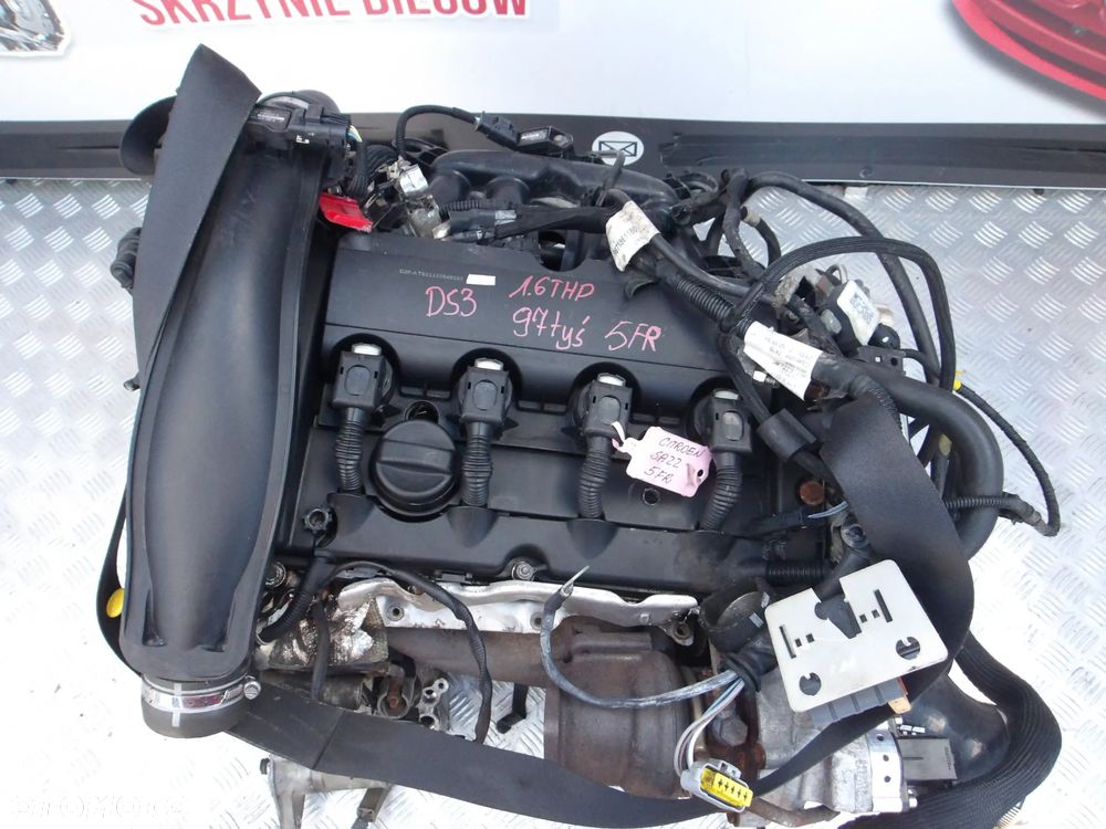 SILNIK KOMPLETNY CITROEN DS3 1.6 THP 5FR EURO4 97 TYS - 2
