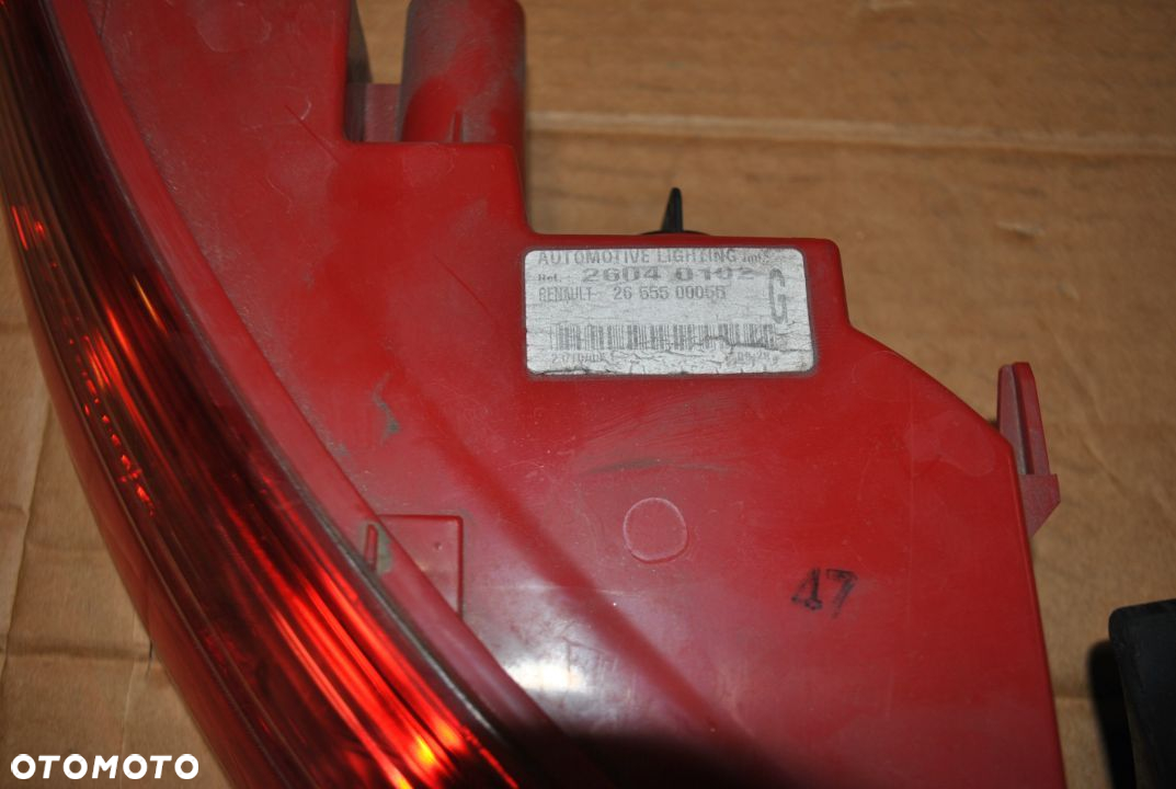 Lampa led  lewy tył Laguna III Coupe - 2