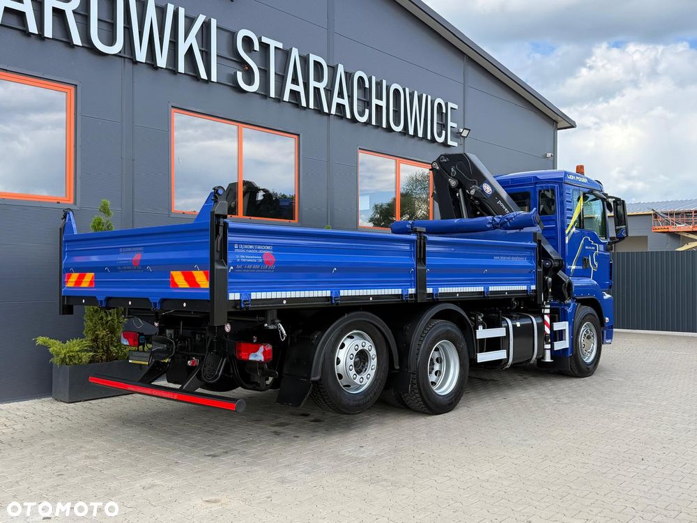 MAN TGM TGS TGX 26.360 // E5 // Klimatyzacja/ 6x2 6x4 // WYWROTKA 3-S // HMF 1420 K2 // kipper, krane, crane, żuraw, dźwig, wywrot - 29