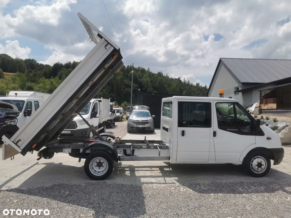 Ford Transit Brygadówka wywrotka Klimatyzacja Dubel hak kiper doka Tranzit - 4