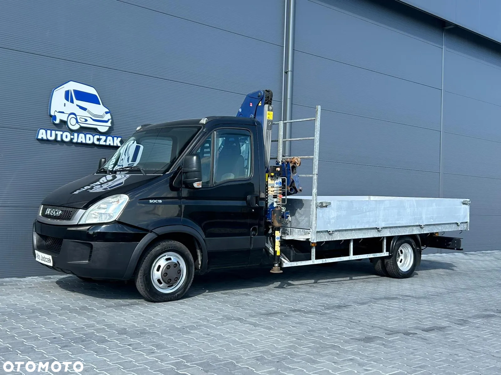 Iveco Daily 50C15 35C15 3.0 HPI żuraw HDS Amco Veba 804 3S SKRZYNIA 3,85m **Super stan**2011R** - 14