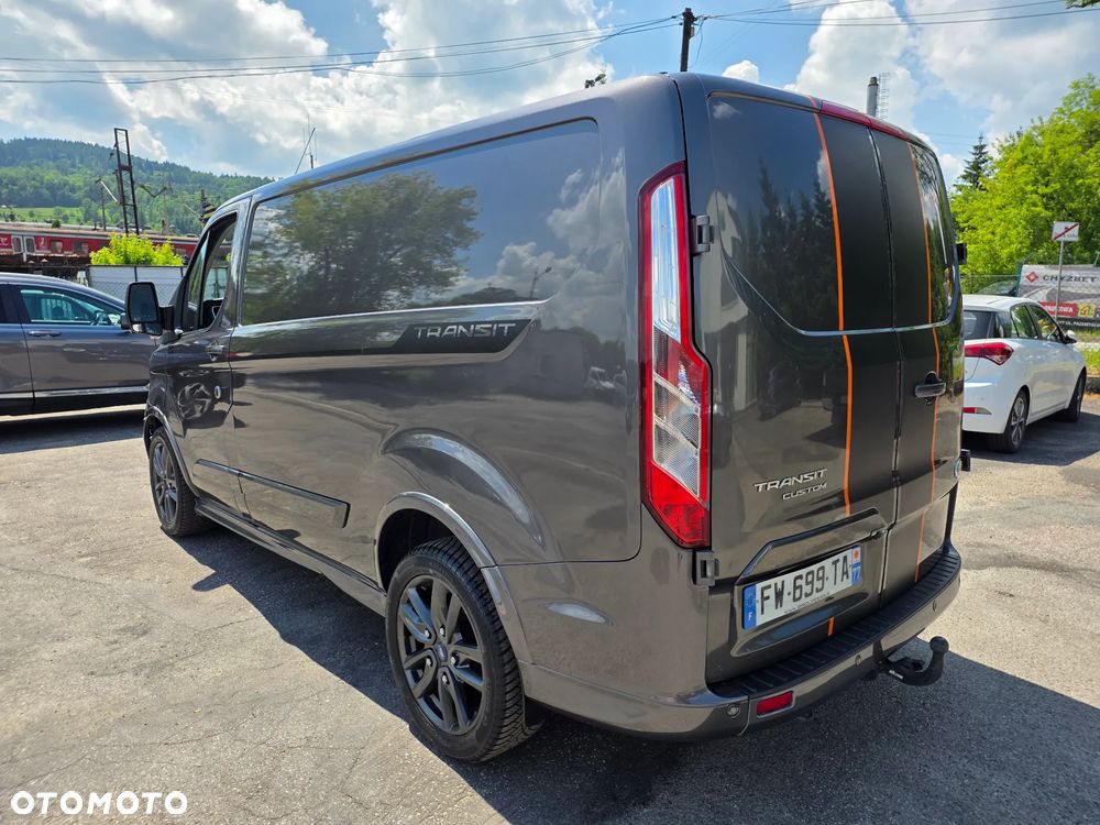 Ford CUSTOM SPORT 185PS Automat Skóra klima led hak ele fotele/szyba tempomat kamera - 18