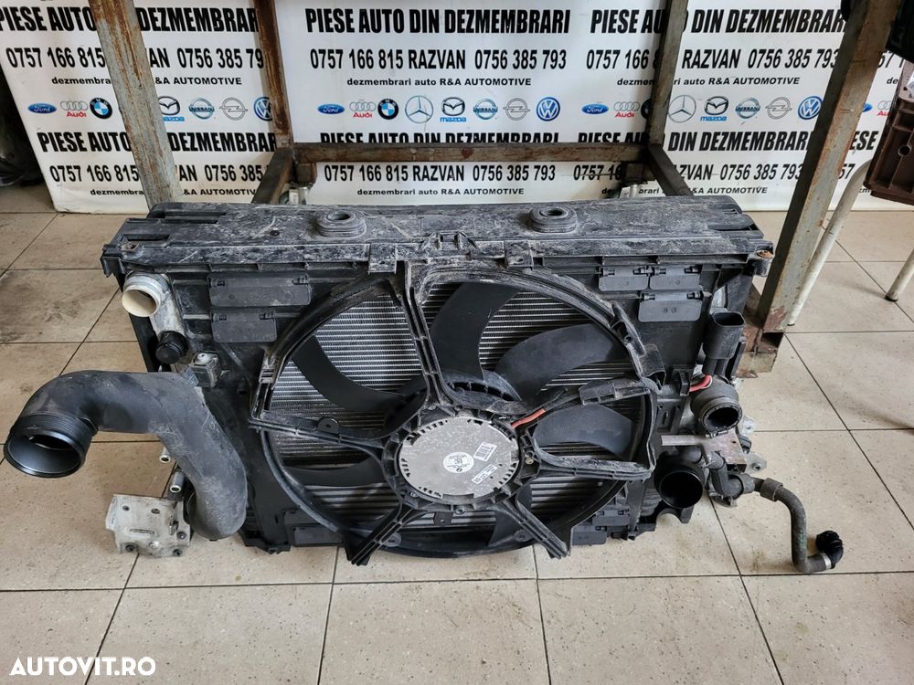 Trager Complet Cu Radiatoare Bmw F10 F11 3.0 3.5 4.0 Benzina Automat Motor N55B30 Mici Defecte - 5