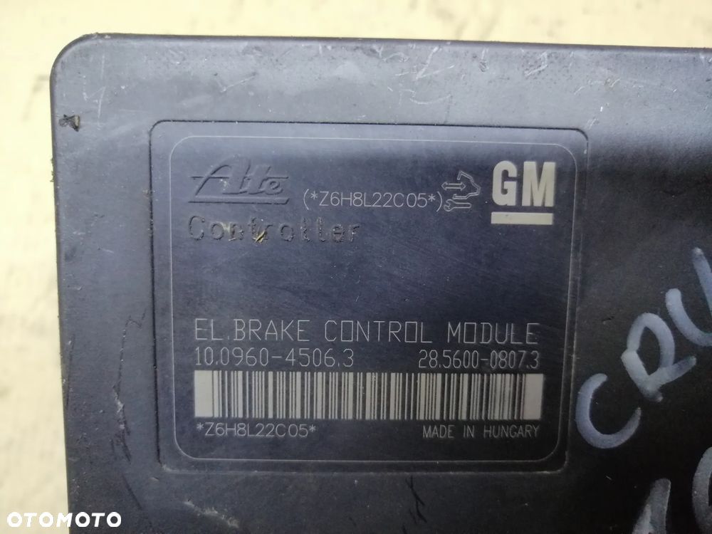 Chevrolet Cruze pompa sterownik abs plus wtyczka z wiązką 13306969CQ - 6