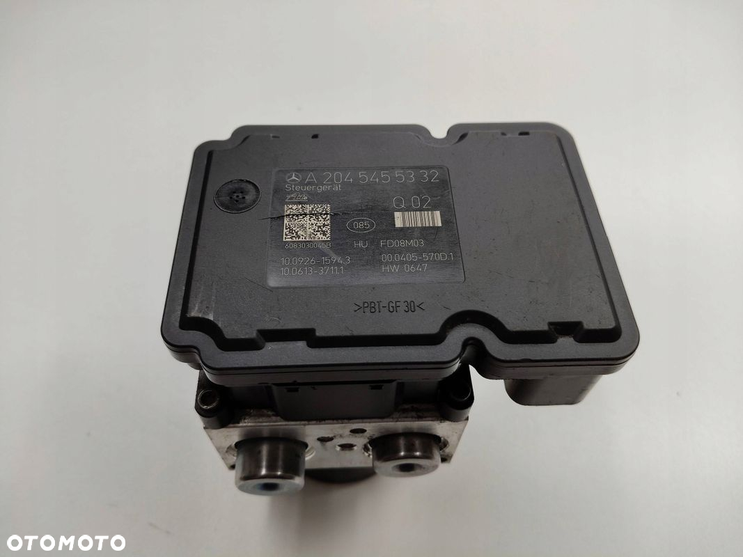 POMPA HAMULCOWA ABS MERCEDES W204 C KLASA A2045455332 - 4