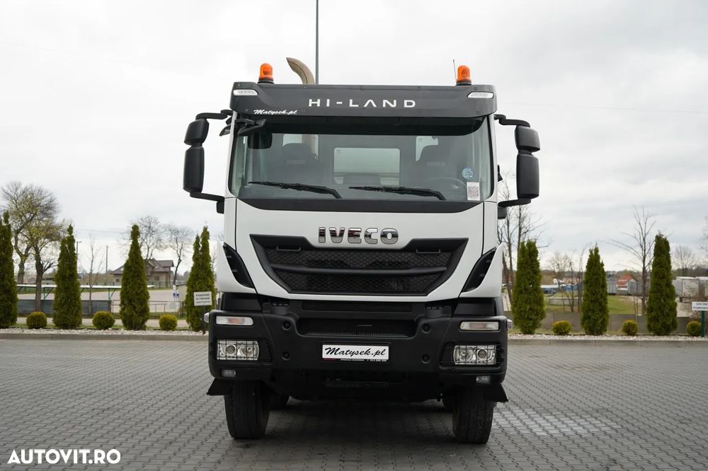 Iveco TRAKKER 450 / 8x4 / BASCULATOR / HYDRODOXY / BORDMATIC / EURO 6 / - 20