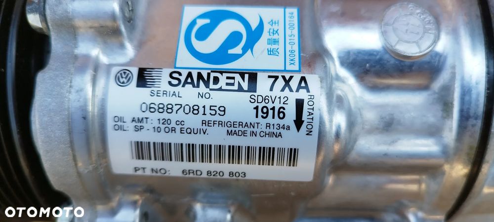 Kompresor Klimatyzacji Vw Skoda Seat 6R082083 Nowy Oryginał - 4