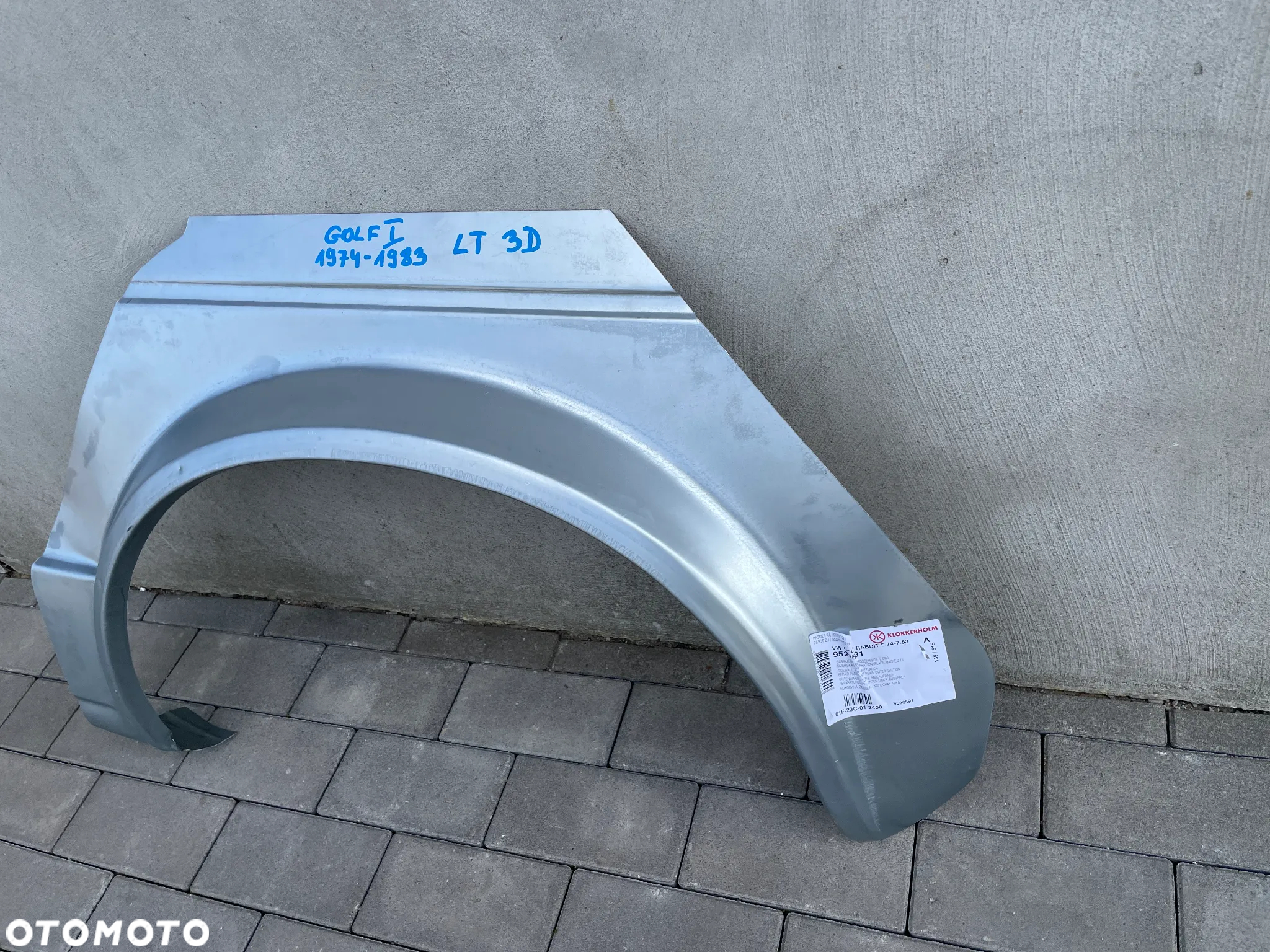 REPERATURKA TYLNA LEWA VW GOLF I  1974-1983 - NOWA 3D - 2