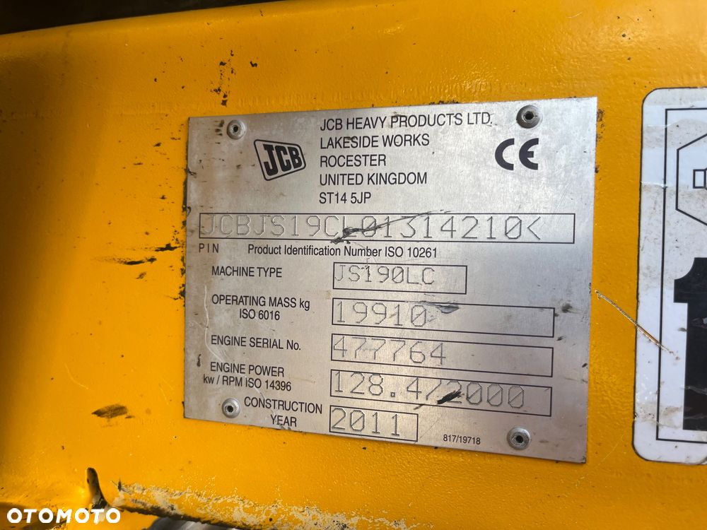 JCB JS 190 - 17