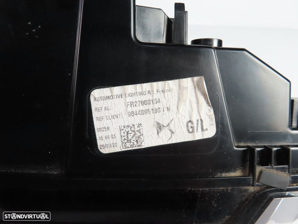 Farolim da mala Esquerdo/Trás Usado / Original DS DS 4 II 9844895180 - 4