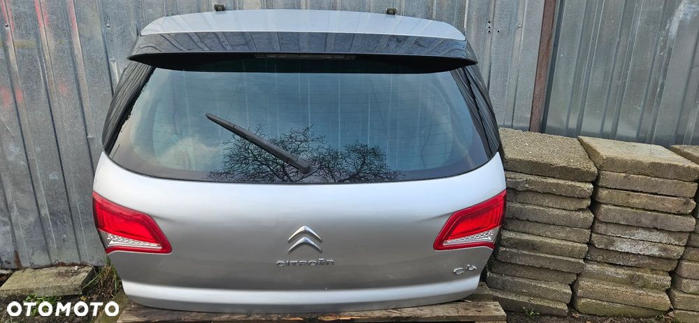 Klapa tylna tył kompletna Citroen C4 II B7 EZR (bez malowania)