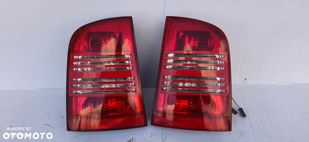 Lampa tył tylna Skoda Octavia I kombi 1 lewa prawa komplet - 1