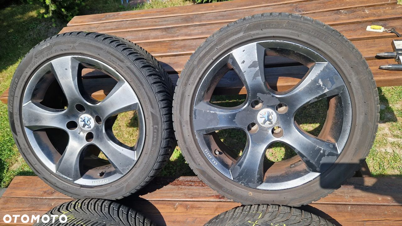 Peugeot felgi aluminiowe 205/50 R17 DOT0123 4x7mm 4x108 ET 24 Irmscher 7Jx17 - 4