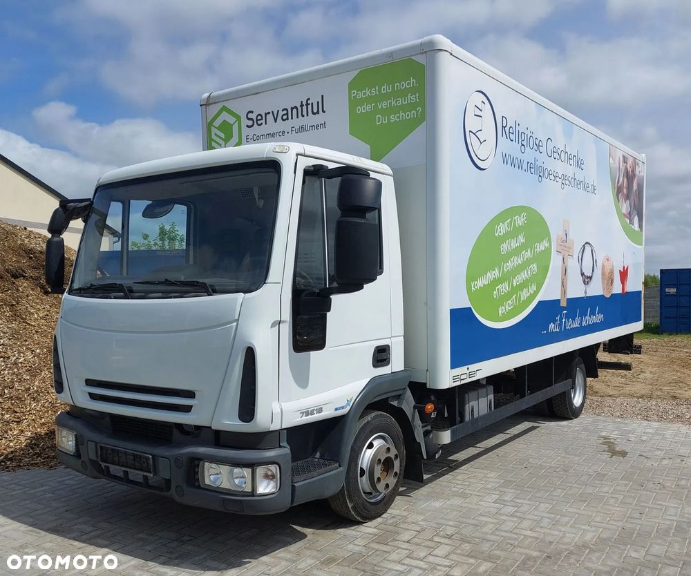 Iveco EUROCARGO 75E18 KONTENER WINDA NISKI PRZEBIEG - 1