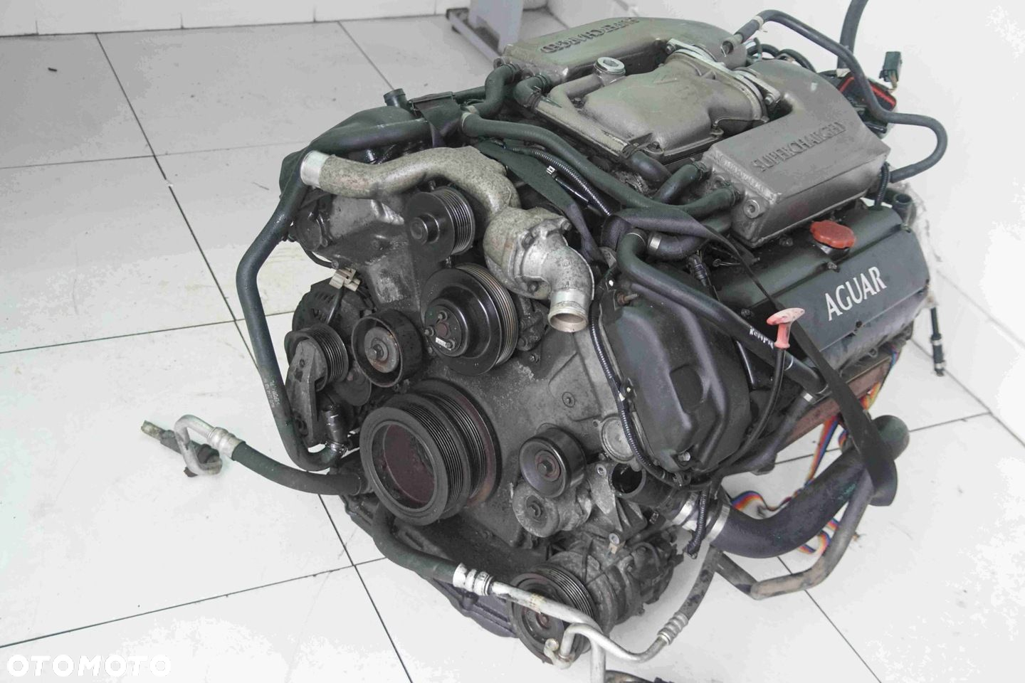 SILNIK AJ27S JAGUAR XKR X100 KOMPRESOR SUPERCHARGER 4.0 V8 276 kW 2002r - 6