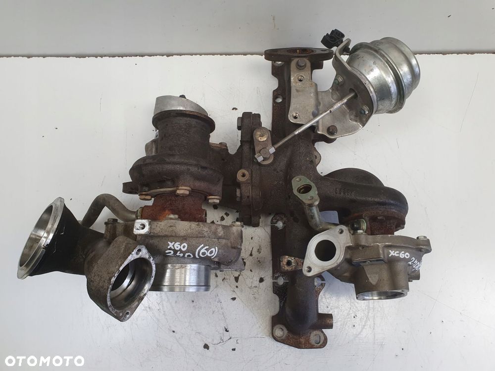 TURBOSPRĘŻARKA Volvo V60 XC60 S80 II 2.4 D5 _ turbo 36002664 D5244T16 - 3
