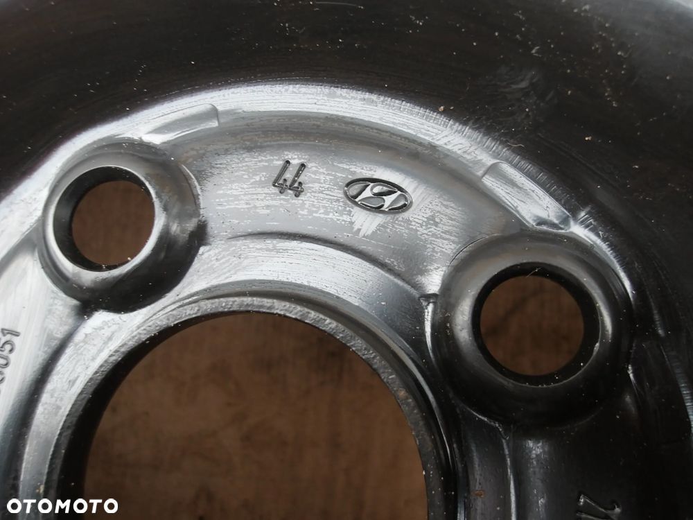FELGA STALOWA HYUNDAI I20 II KIA RIO 6X15 4X100 ET47 52910-C8001 - 6