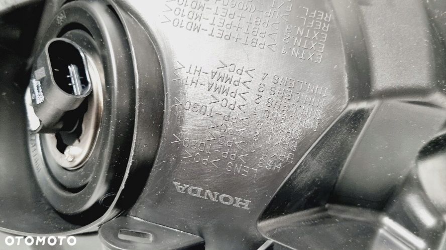 REFLEKTOR PRAWY LAMPA ZWYKŁA HONDA CRV CR-V IV 15- LIFT NÓWKA EUROPA - 4