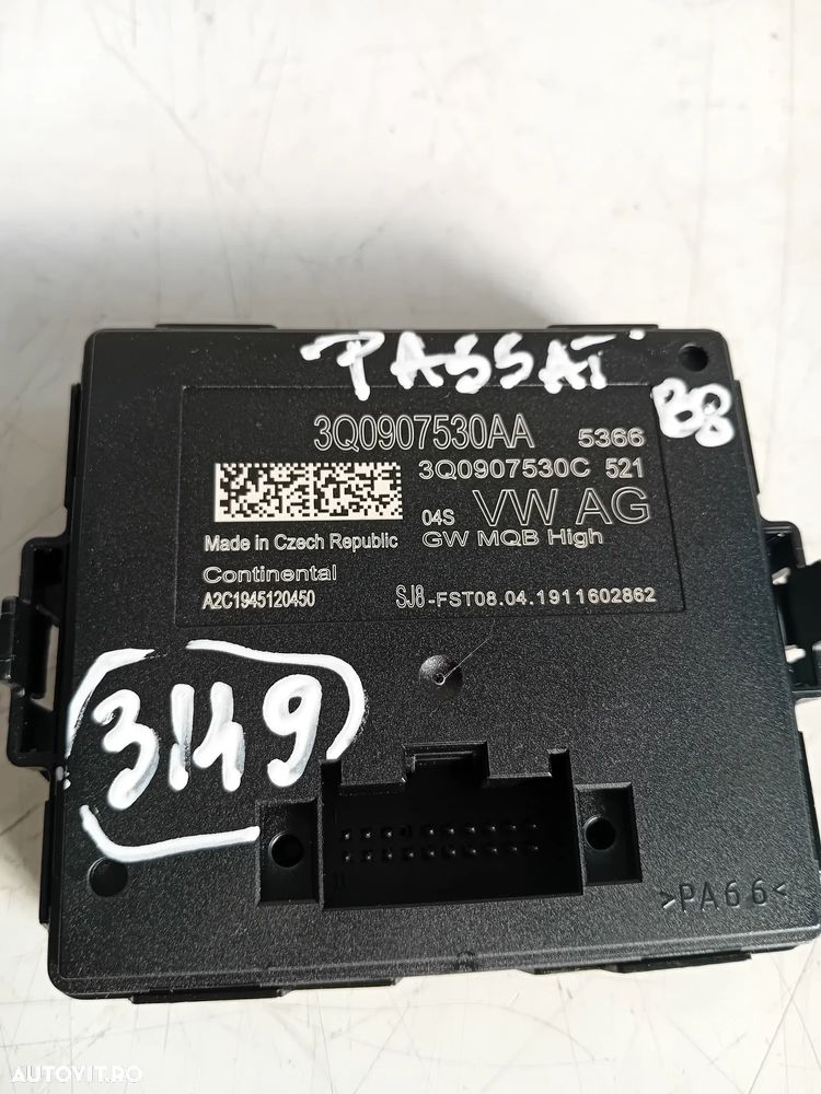 Modul Can Gateway Vw Passat B8 Arteon Seat Skoda Cod 3Q0907530AA Tiguan Octavia - 4