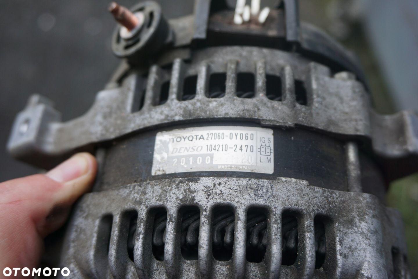 ALTERNATOR 1,33 BENZYNA TOYOTA AURIS 06-12 - 5