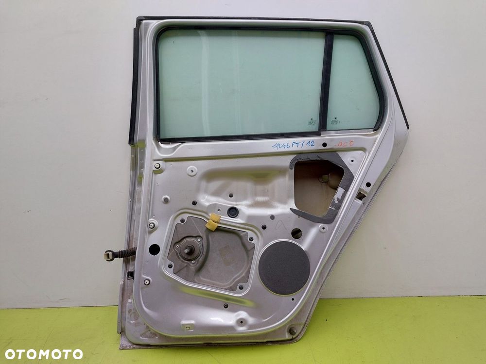 Drzwi tylne PRAWE tył SKODA FABIA II 2 LIFT 2010-2014 KOMBI LA7W SREBRNE - 11