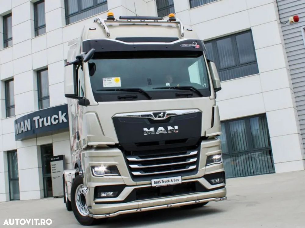 Man TGX / XXL / XLX / Bullbar H / Inox - 8