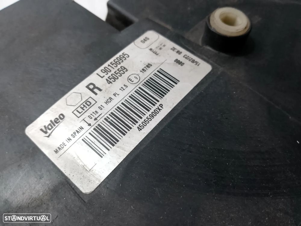 FAROL DIREITO CITROEN C4 CACTUS / L90156995 APOIOS PARTIDOS - 2