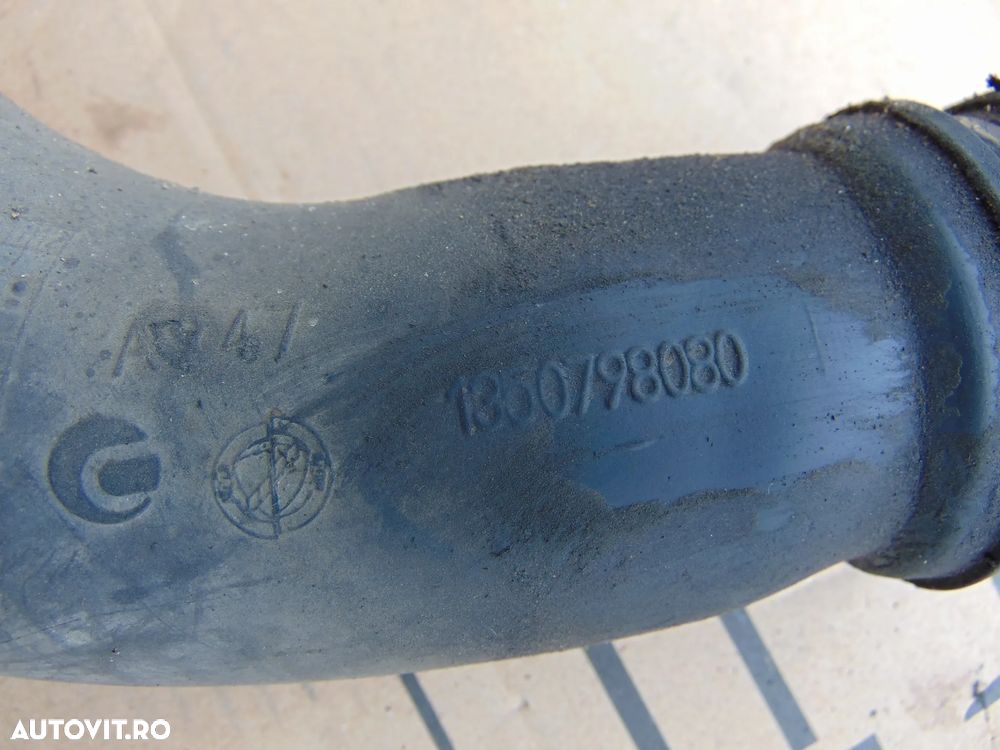 Furtun admisie Fiat Ducato 2.3 cod 1350798080 furtun admisie aer intercooler iveco daily - 3