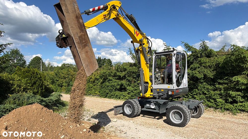 Wacker Neuson Koparka Kołowa 6 TON Wacker NEUSON 6503 -2 Pług Ramię Long 3 Łamane POWERTILT Lenhoff Klimatyzacja łyżki przedsiębierne MS03 6503 ew65 wiertnica  Takeuchi TB175W Yanmar B75W widły grabie - 9