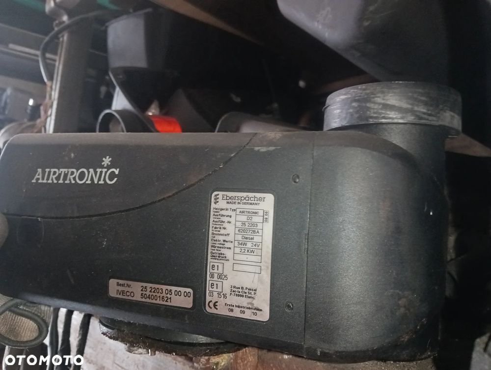 Ogrzewanie postojowe eberspracher D4S airtronic Man tga tgx tgs tgm D2 webasto vebasto - 4