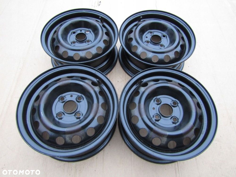 4x Felgi 14 Kia Rio Picanto I Hyundai i10 I20 Accent 5,5j 4x100 ET46 - 1