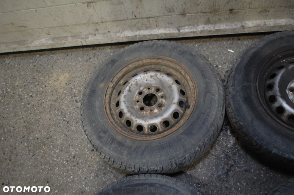 FELGI STALOWE + OPONY ZIMOWE 4X98 KLEBER 155/80R13 2022R. FIAT PANDA OPEL - 5