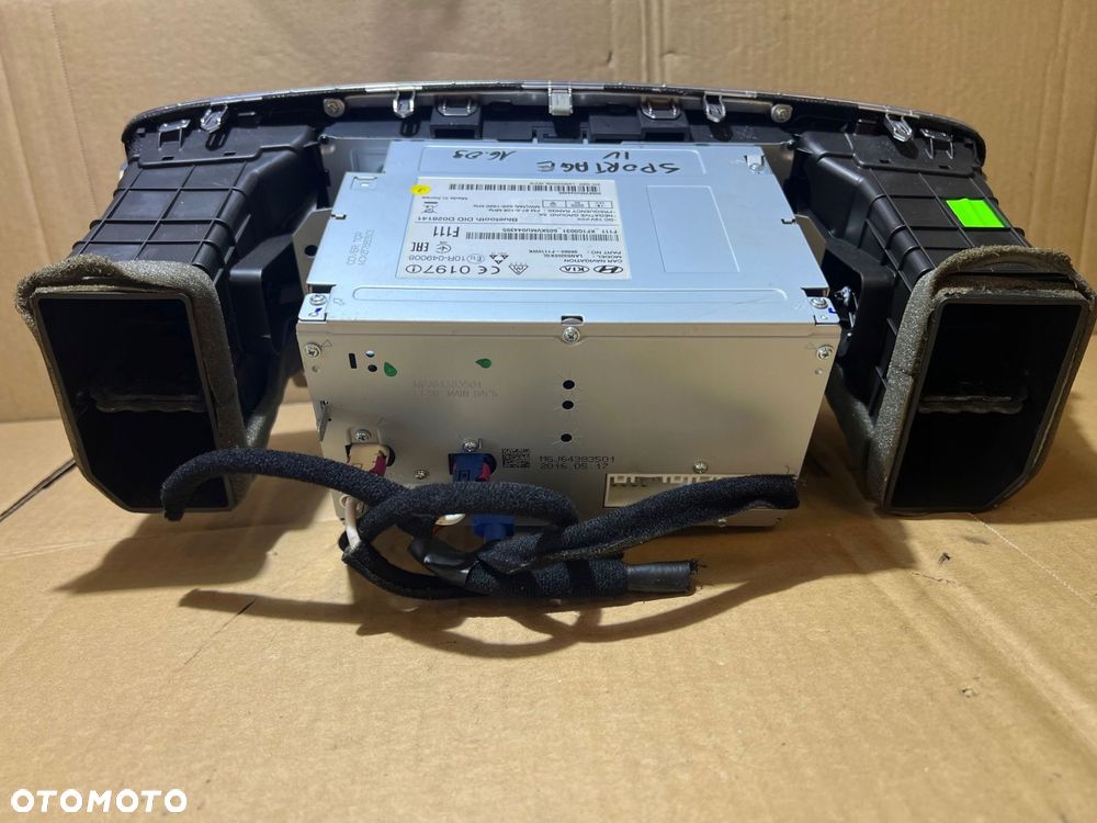 kia sportage 4 iv radio nawigacja navi ekran wyświetlacz jbl 96560-f1110wk - 7