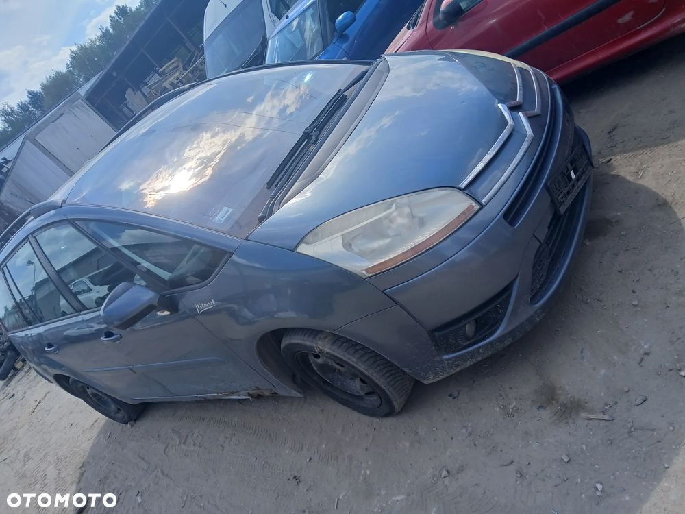 citroen c4 picasso 2.0 16v rfj silnik skrzynia sanki belka przód tył wahacz zacisk zwrotnica - 1