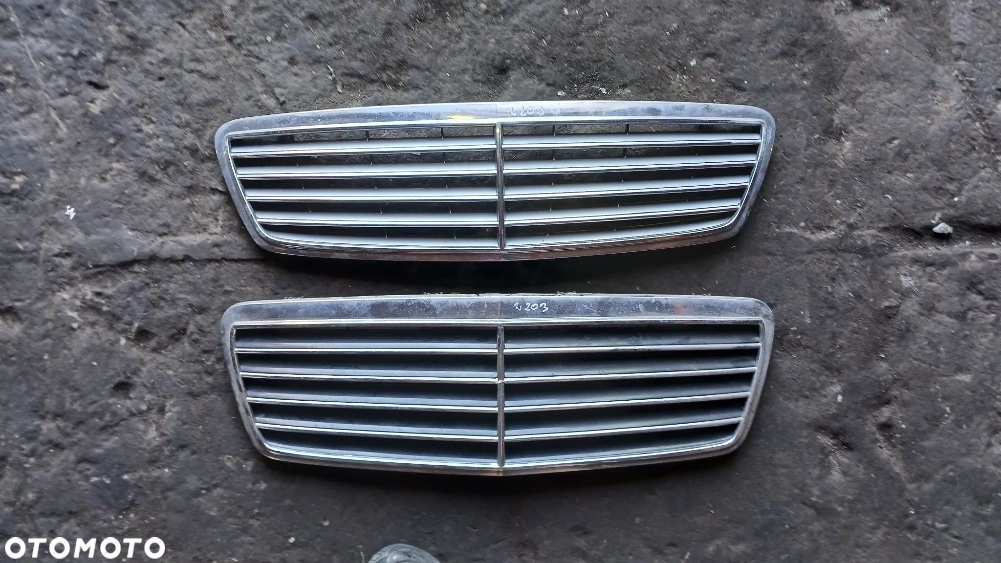 Grill atrapa chłodnicy Mercedes CLK W208 771500002 2088800085 - 1