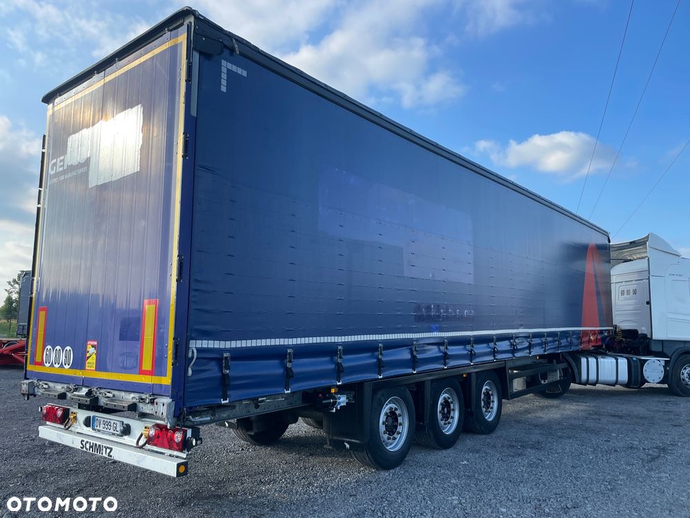 Schmitz Cargobull Schmitz Cargobull VARIOS /FIRANKA /OSIE SCHMITZ / DACH PODNOSZONY/ RAMA OCYNK /SERWIS FR / IDEALNY STAN / - 14