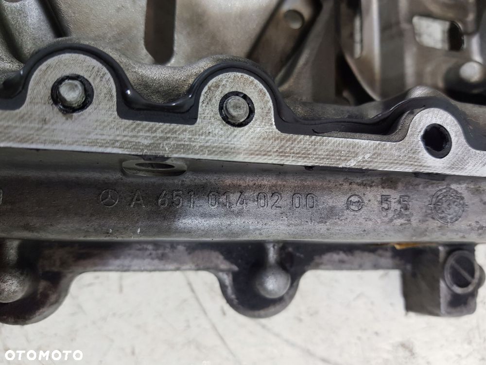 podstawa miski olejowej a6510140200 mercedes e-klasa w212 2.2 cdi 651925 - 8