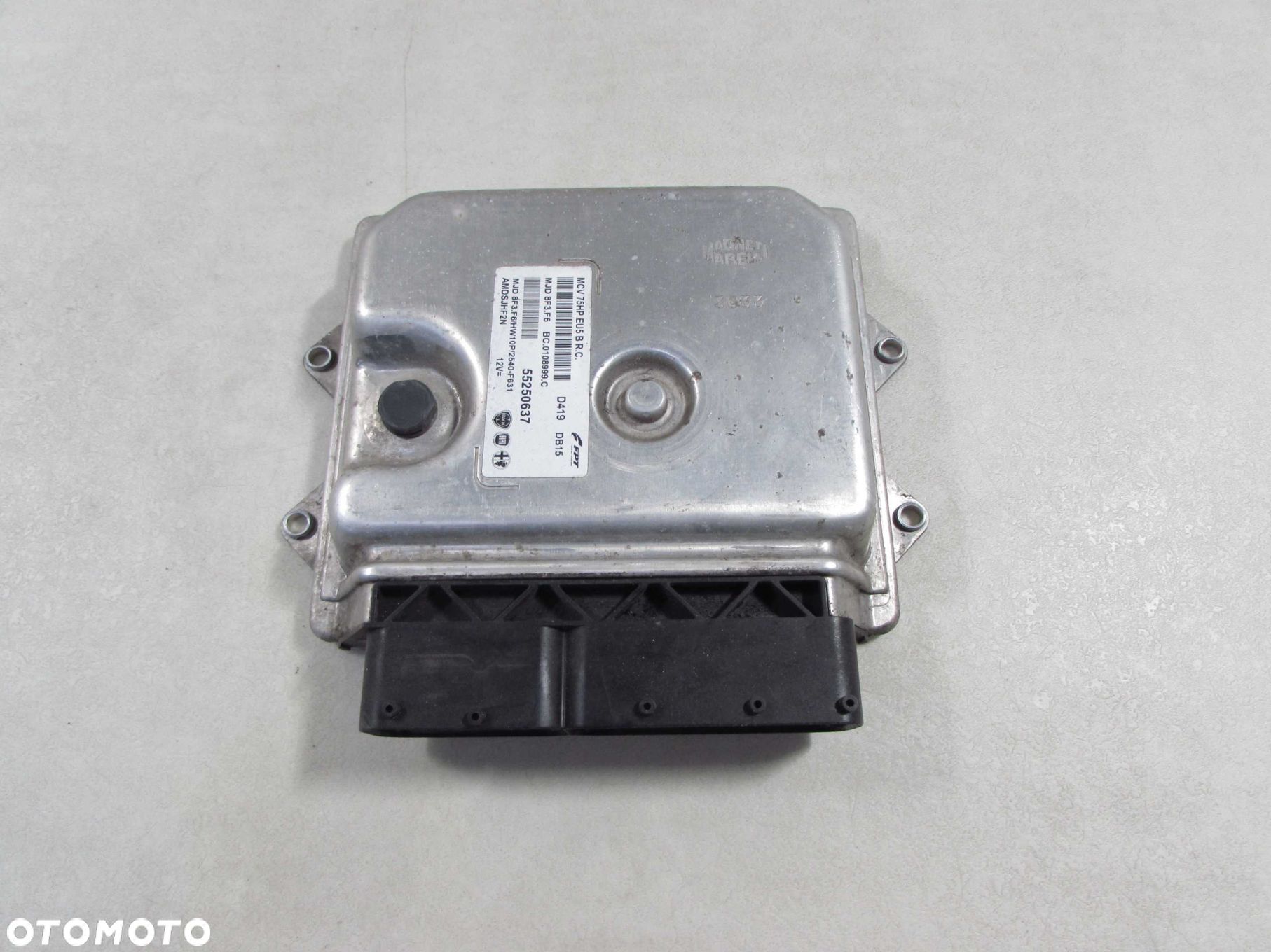 FIAT FIORINO III QUBO NEMO BIPPER 1.3 JTD KOMPUTER STEROWNIK 55250637 MJD8F3.F6 - 1
