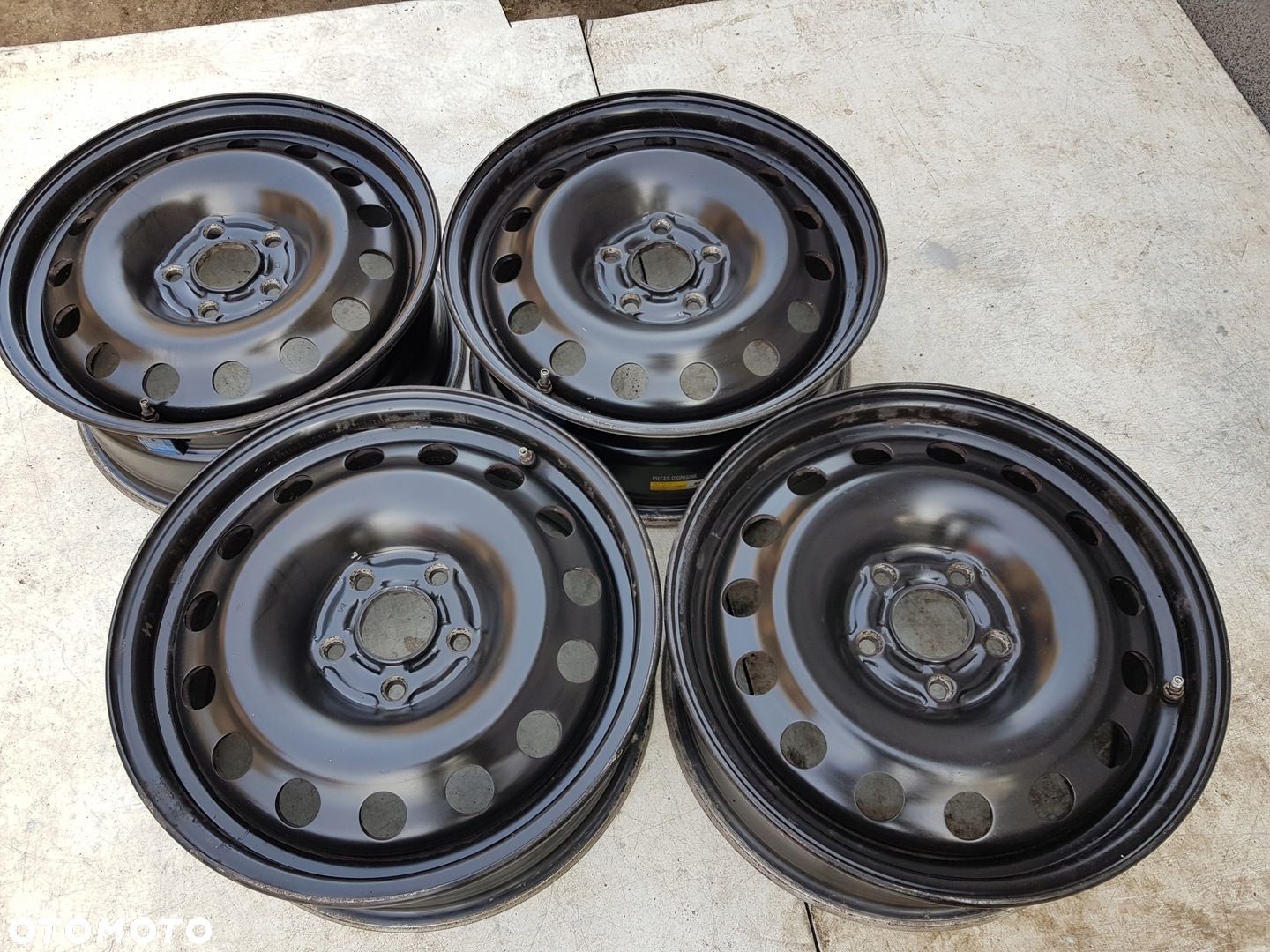 ALU 16 LAGUNA II KANGOO MERCEDES CITAN 5X108 ET50 Z CZUJNIKAMI - 1