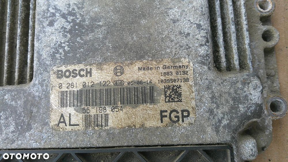OPEL ASTRA H 1.9 IMMO ZESTAW STARTOWY 55198054 - 4