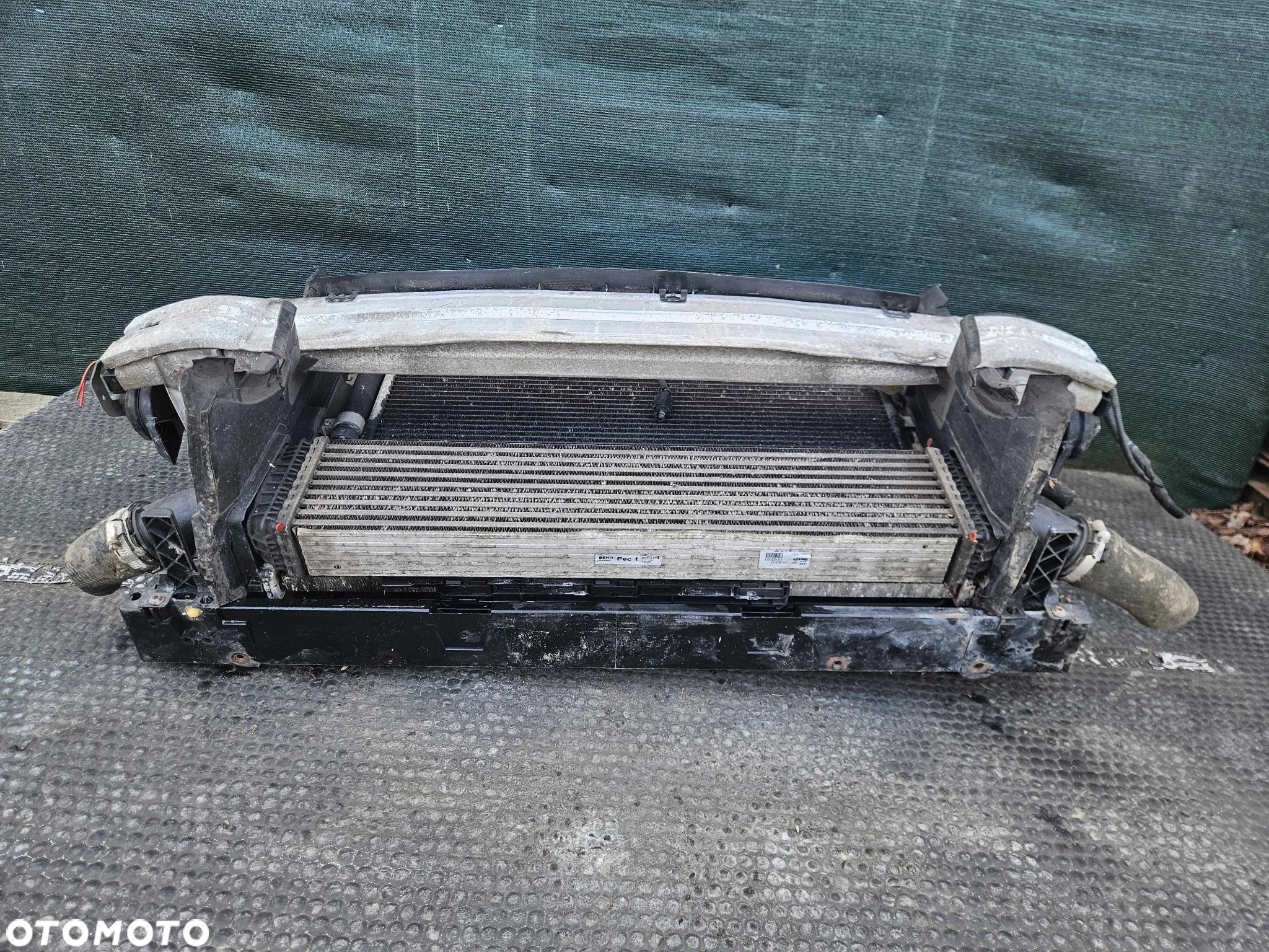 Pas Przedni Wzmocnienie Czołowe Belka Zderzaka Chłodnice Intercooler Wentylator 1.8 2.0 TFSI 2.0 TDI AUDI A4 B8 - 13